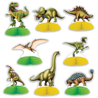 Dinosaurus Hunajakennokoristeet