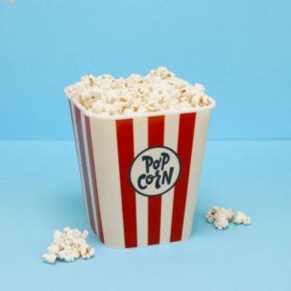 Retro Popcorn kulho