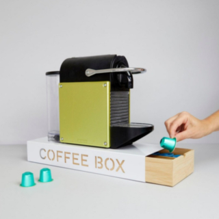 Coffee Box Valkoinen