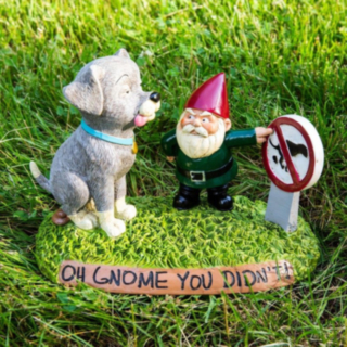 Oh Gnome You Didn't -puutarhatonttu