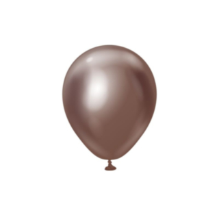 Premium Mini Lateksipallot Chrome Chocolate
