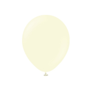 Premium Lateksipallot Pale Yellow 13 cm