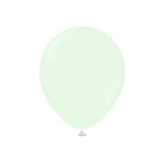 Premium Lateksipallot Pale Green 13 cm