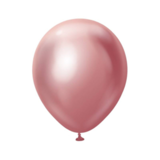 Premium Keskisuuret Lateksi-ilmapallot Kromi Pinkki