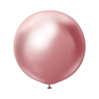 Premium Suuret Lateksi-ilmapallot Kromi Pinkki
