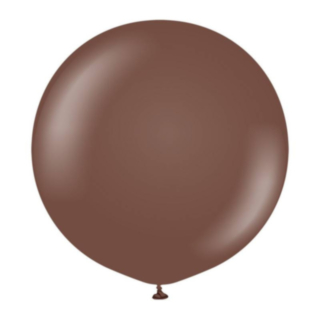 Premium Jättikokoiset Lateksi-ilmapallot Chocolate Brown