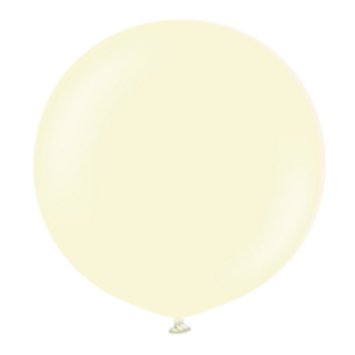 Premium Lateksipallot Pale Yellow 90 cm