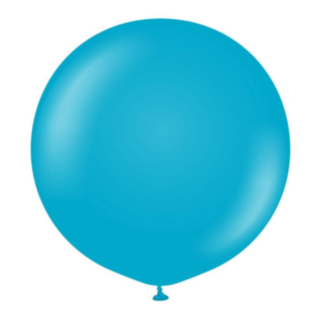 Premium Jättikokoiset Lateksi-ilmapallot Blue Glass