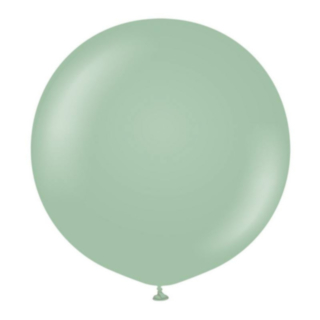 Premium Jättikokoiset Lateksi-ilmapallot Winter Green