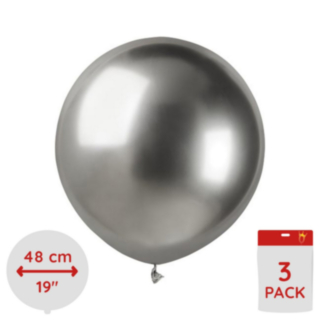 Kromi Premium Lateksi-ilmapallot Hopea