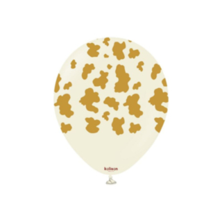 Premium Lateksipallot Safari Cow White Sand