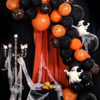 Halloween ilmapallokaari