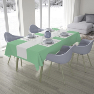 Pöytäliina Deluxe Eukalyptus