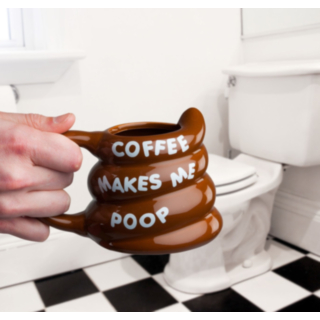 Coffee Makes Me Poop -muki