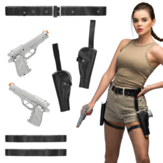 Lara Croft Lelupistoolit ja Kotelo Setti
