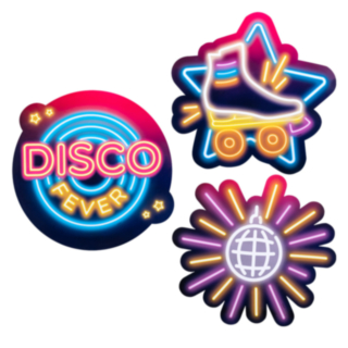 Disco Fever Seinäkoriste