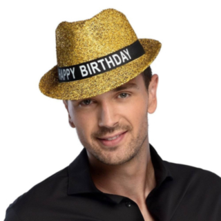 Syntymäpäivähattu Fedora Kulta
