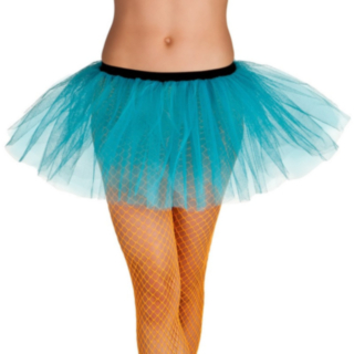 90-luvun Tutu Hame Neonsininen