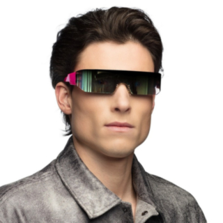 Sci-fi Lasit Holografinen Pinkki