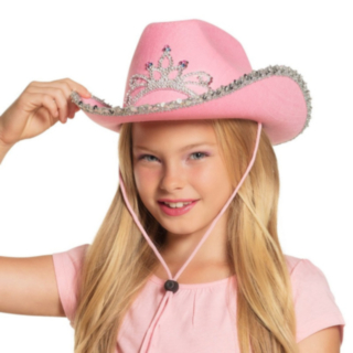 Kimalle Cowgirl Lastenhattu