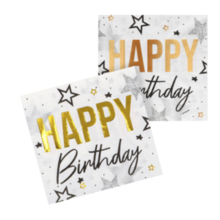 Happy Birthday Lautasliinat Kulta