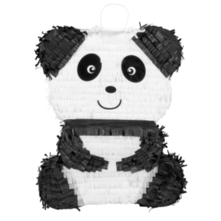 Panda Piñata Musta/Valkoinen
