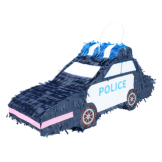 Poliisiauto Piñata Sininen