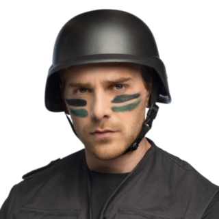 Taktinen SWAT-kypärä Musta