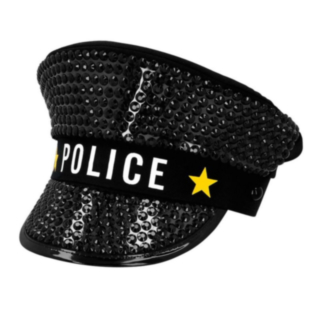 Kapteenin Lakki Police Sparkle