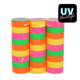 UV Neon Serpentiini Monivärinen