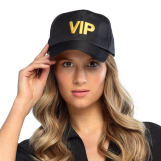 VIP Lippis Musta/Kulta
