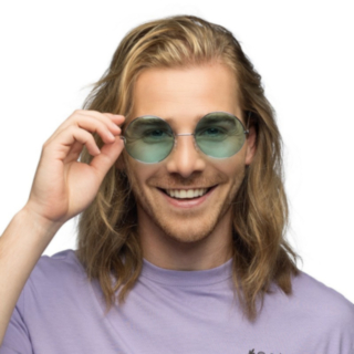 Hippie XL Juhlalasit Vihreä