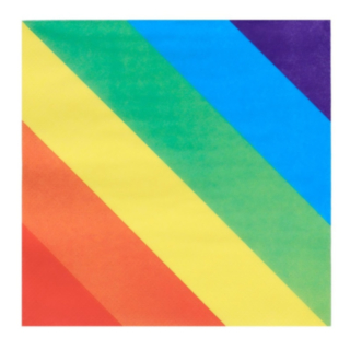 Pride Lautasliinat Sateenkaari