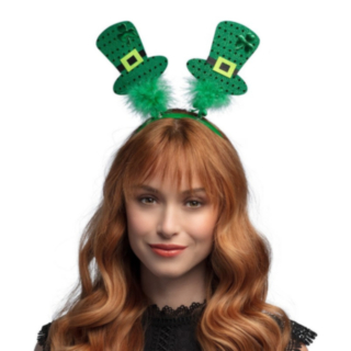 St Patrick's Day Hattu Hiuslasit