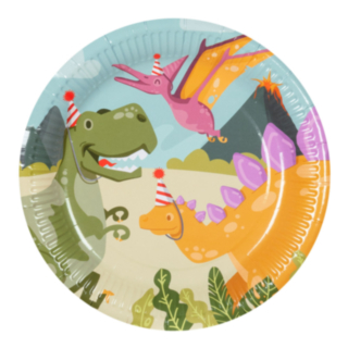 Dinosaurus-lautaset