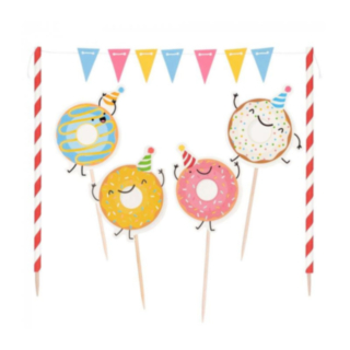 Happy Donut kakkukoriste
