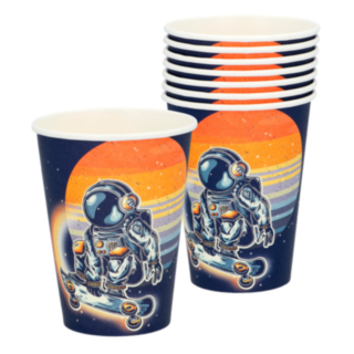 Astronautti Skeittari Pahvimuki