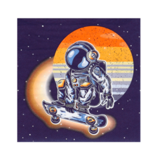 Astronauttiskeittaaja Lautasliinat