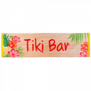 Tiki Bar banderolli