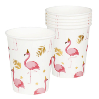 Pinkit Flamingot Pahvimukia