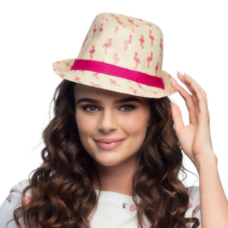 Kimalle Flamingohattu
