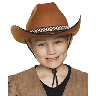 Ruskea Lasten Cowboy-hattu