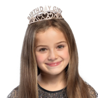 Birthday Girl Tiara Ruusukulta