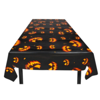 Halloween kurpitsalyhty-pöytäliina