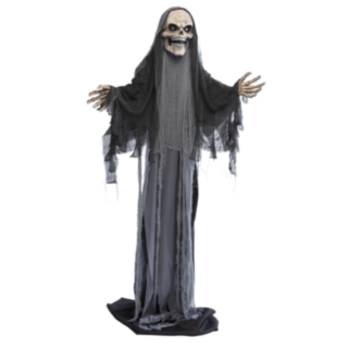 Kasvava Grim Reaper valoilla ja äänellä