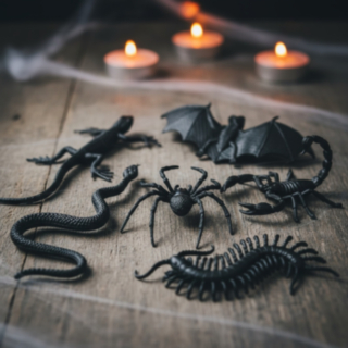 Halloween Otukset Musta