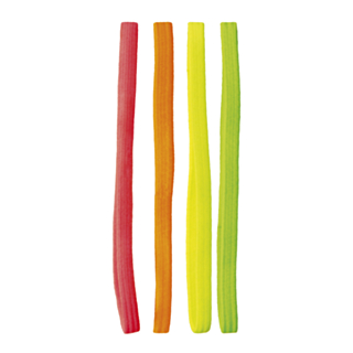 Neonväriset hiuslenkit