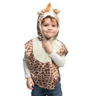 Kirahvi Poncho Lastenasu