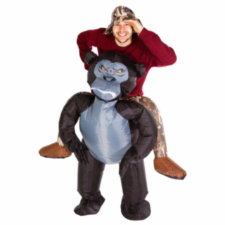 Puhallettava Gorilla Naamiaisasu