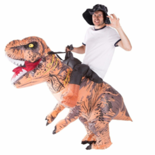 Puhallettava Dinosaurus Naamiaisasu